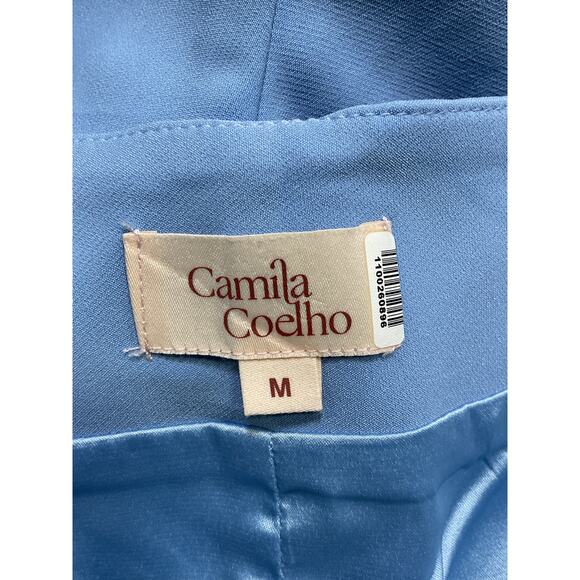 Camila Coelho 'Paulina' Blue Crepe Short Size M - Picture 4 of 5